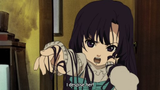 Anime girl locked up